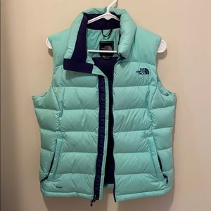 North face puffer vest - down filled